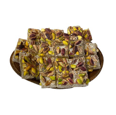 Antep Fıstık Taneli Hindistan Cevizli Lokum