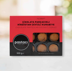 Çikolata Parçacıklı Hindistan Cevizli Kurabiye