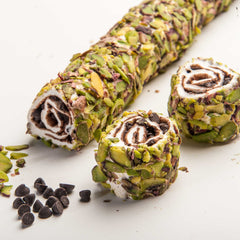 Fıstık Kaplı Çikolatalı Special Sarma Lokum