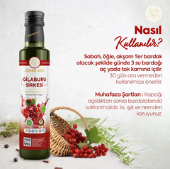 Zühre Ana Gilaburu Sirkesi Doğal Fermantasyon 500 ml