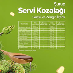 Zühre Ana Servi Kozalağı Şurubu 650 ml