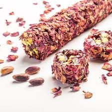 Gül Yapraklı Narlı Lokum