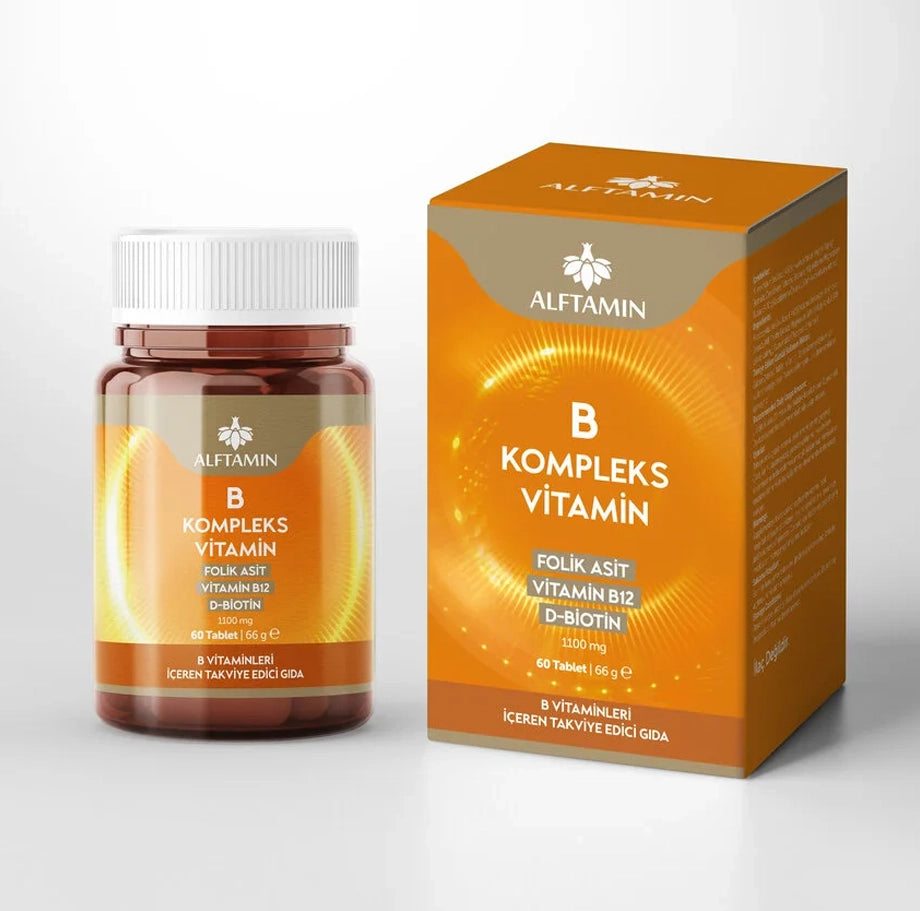Alftamin B Vitamin Kompleksi 1100 Mg 60 Tablet