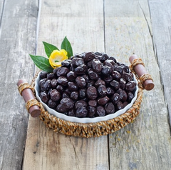 Siyah Gemlik Yağlı Zeytin 800 Gram