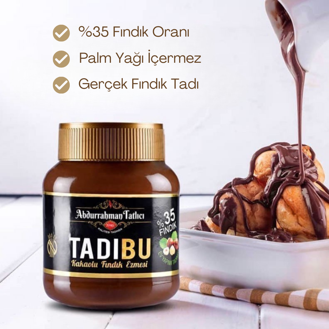 Abdurrahman Tatlıcı - Tadıbu Fındık Ezmesi 330 G