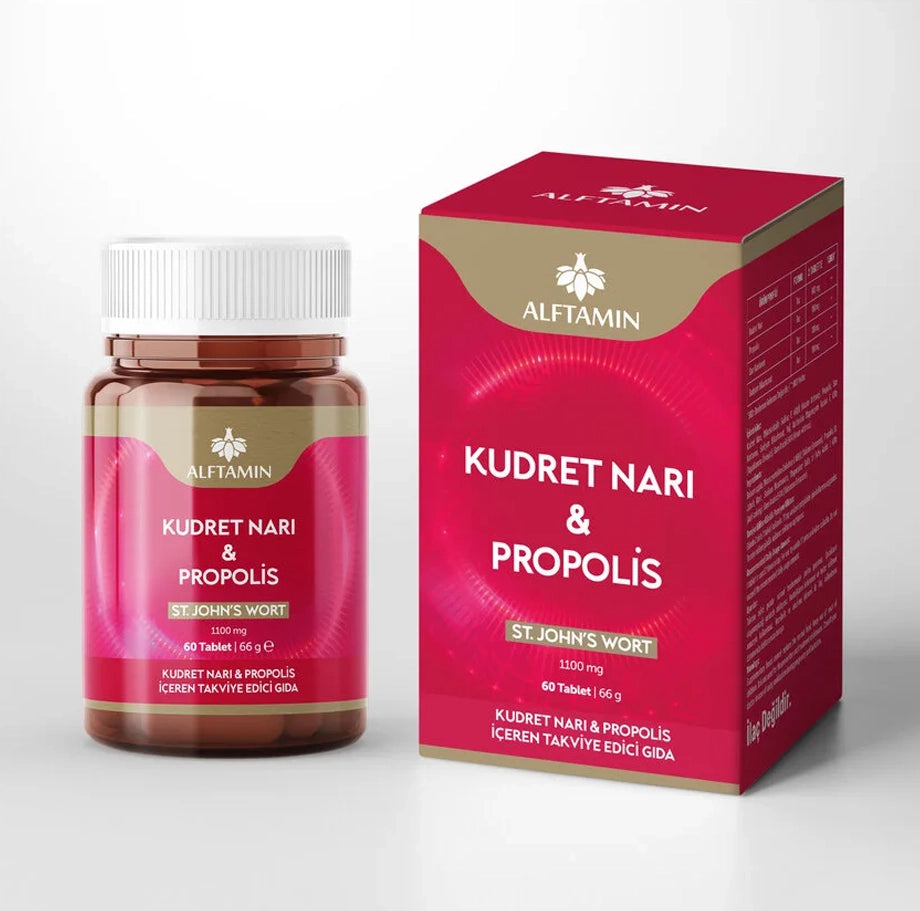 Alftamin Kudret Narı Propolis 1100 Mg 60 Tablet