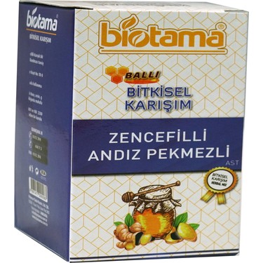 Biotama andız pekmezlı zencefilli macun 430gr.